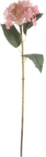Fleur artificielle d’hortensia rose 64 cm