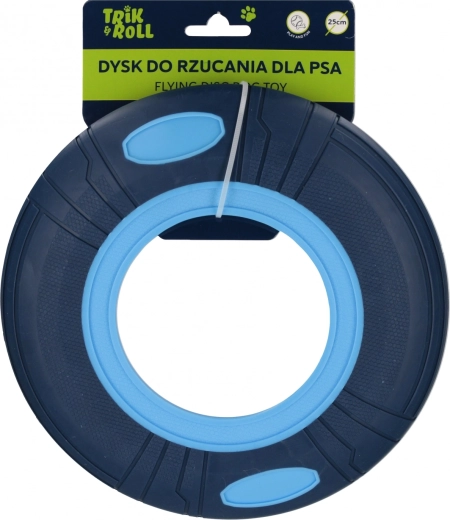Disque volant bleu pour chiens