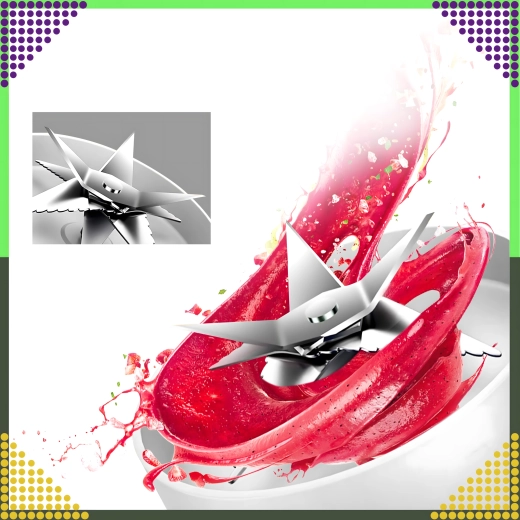 Puissance élevée et 10 lames pour des smoothies onctueux