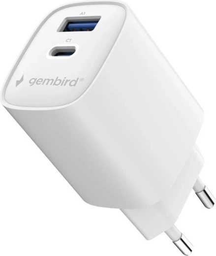 Deux ports : USB‑C + USB‑A