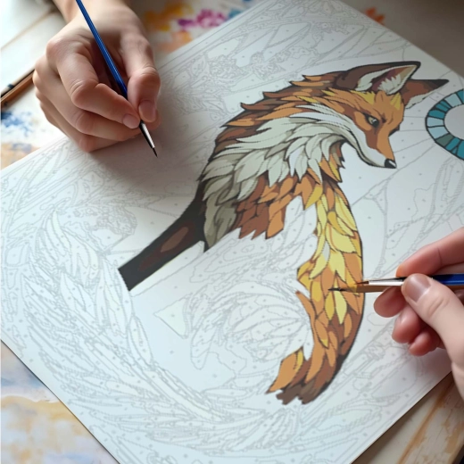 Peinture par numéros facile – résultat garanti