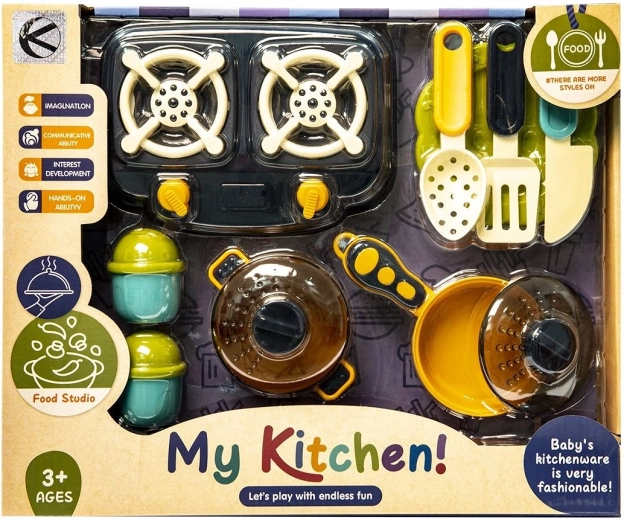 Set de cuisine pour enfants – 10 pièces - 1 pièce