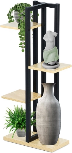 Support pour fleurs à 4 niveaux, 93 cm