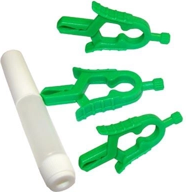 Set de pinces à tiques avec pipette pour solution désinfectante (3 pcs)