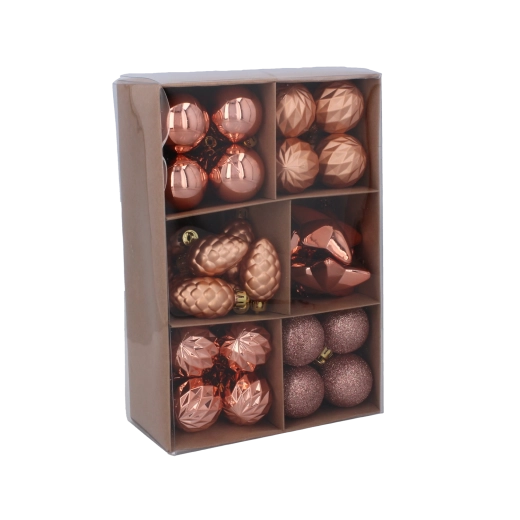 Palette harmonieuse olive, cuivré et graphite