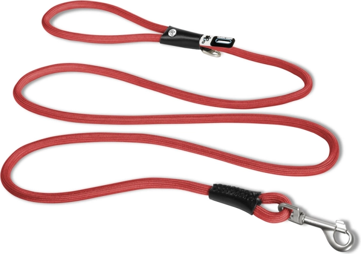 Laisse en corde pour chiens Curli Comfort – Rouge