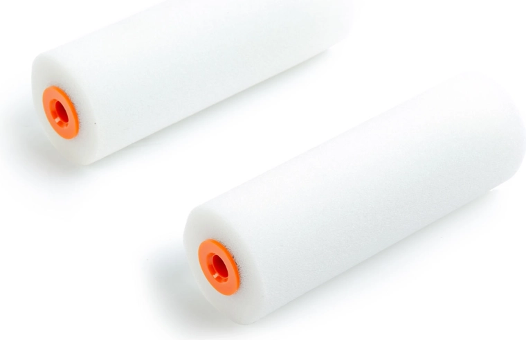 Rouleaux de peinture en mousse haute densité 100 mm, 2 pièces