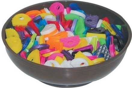 Embouts de clé en plastique – assortiment de couleurs (300 pcs)