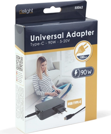 Puissance de 90 W pour les appareils USB-C
