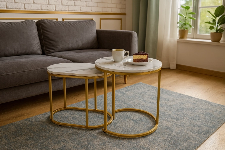 Aspect marbre luxueux