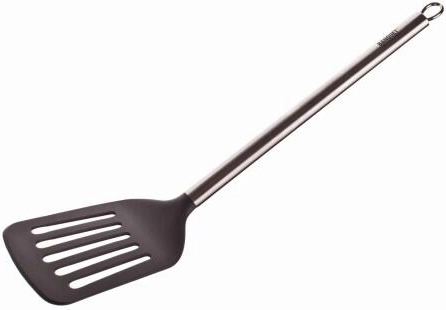 Spatule ajourée en nylon et acier inoxydable 33 cm