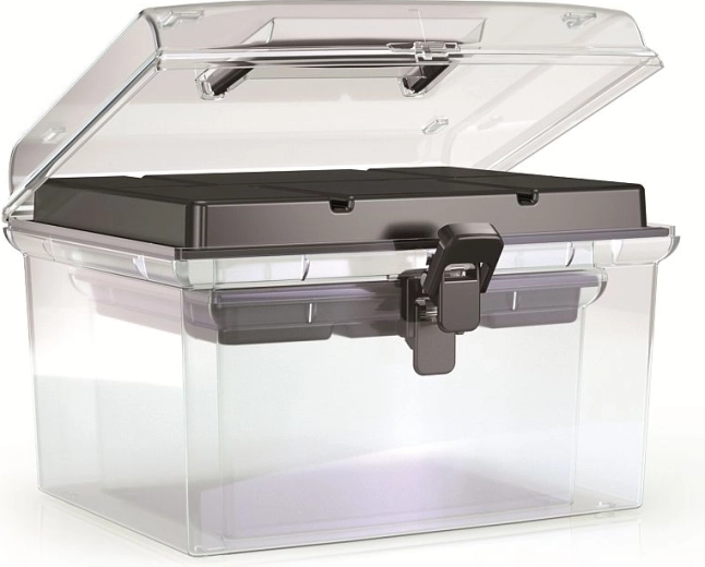 Organiseurs en plastique NUF set 2-en-1, noir