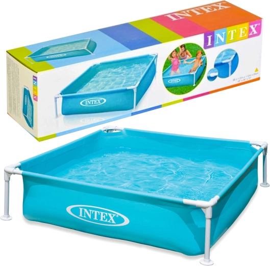 Piscine à cadre pour enfants 122 × 122 × 30 cm 342 l INTEX