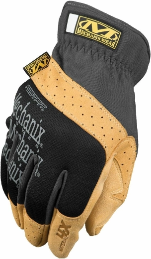 Gants de travail Mechanix Material4X FastFit noir-marron, taille M