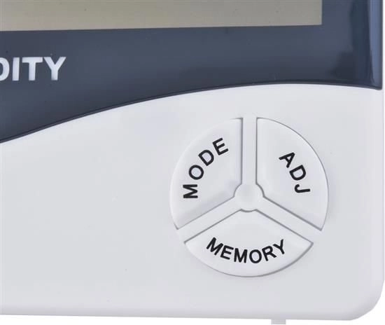 Mesure de la température et de l’humidité avec mémoire MIN/MAX