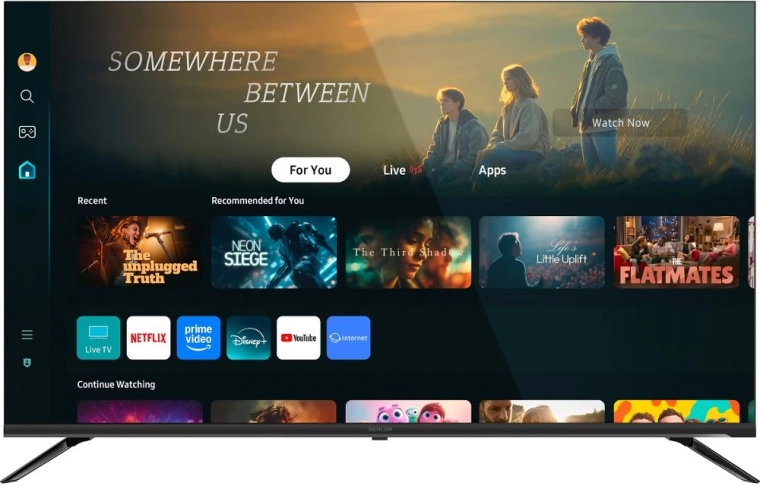 Téléviseur connecté Sencor 55" 4K UHD avec Tizen OS