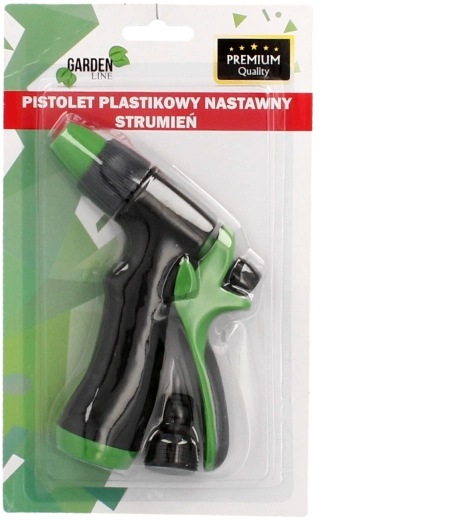 Pistolet de jardin en plastique à jet réglable