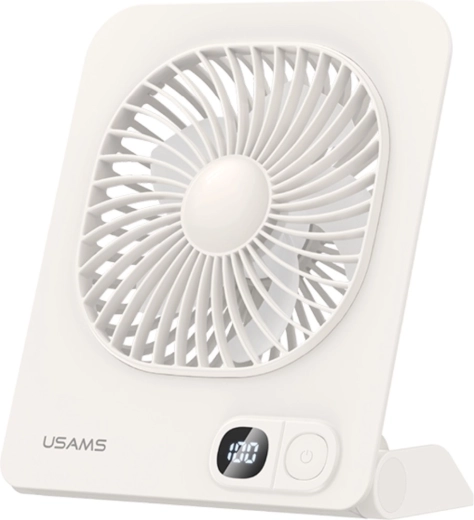 Ventilateur de bureau magnétique USAMS ZB363 – Blanc