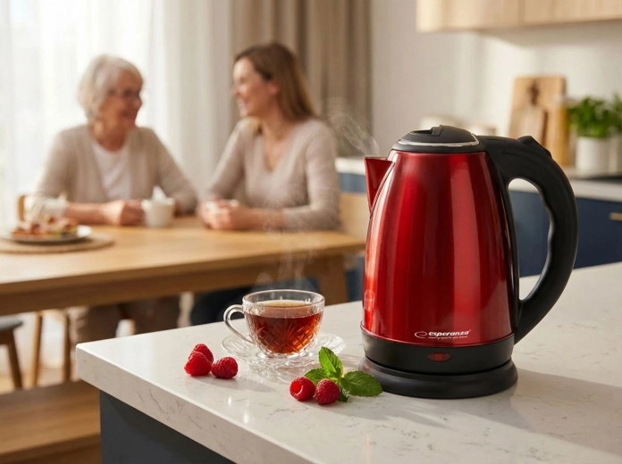 Chauffe rapide jusqu’à 1,8 l d’eau