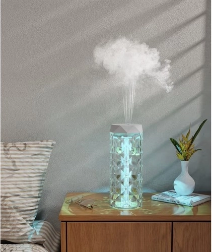 2-en-1 : humidification et lumière décorative de nuit