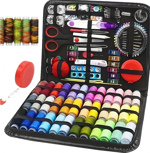 Organisation claire dans un étui rigide