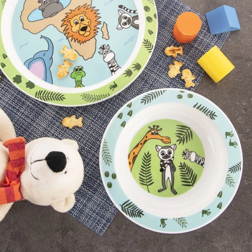 Motif Safari joyeux que les enfants adorent