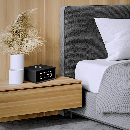 Deux alarmes et fonction snooze