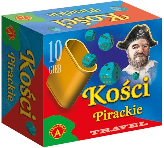 Jeu de dés de voyage Alexander Pirates