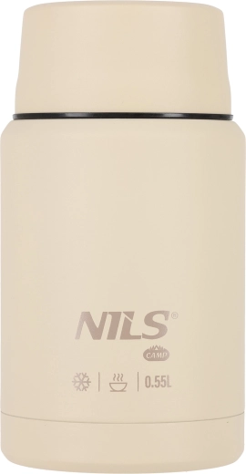 Thermos alimentaire NILS Camp NC3807 550 ml – Beige