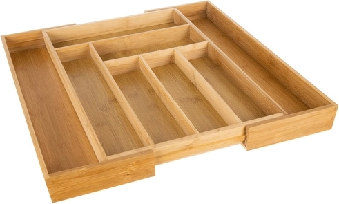 Design extensible pour 6–8 compartiments