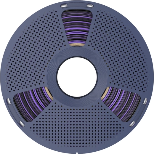 Effet bicolore Multi Color : noir et violet dans un seul filament