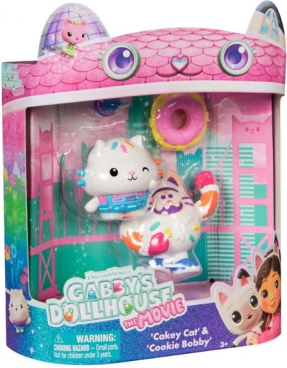 La Maison Magique de Gabby : le film – pack de 2 figurines de collection
