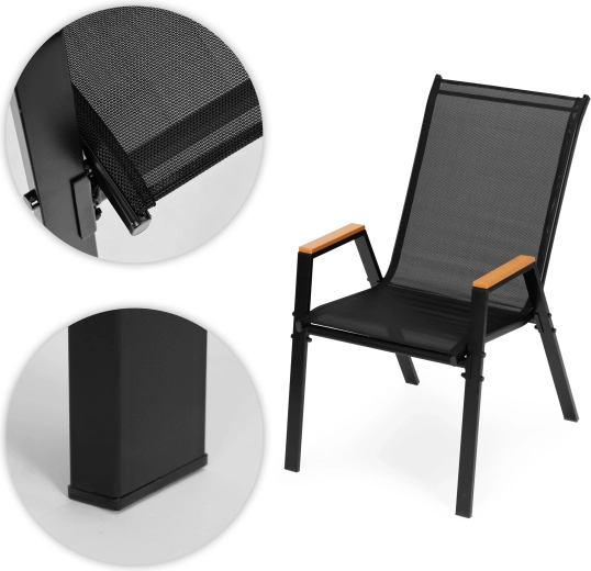 Assise en textile respirant pour plus de confort par temps chaud