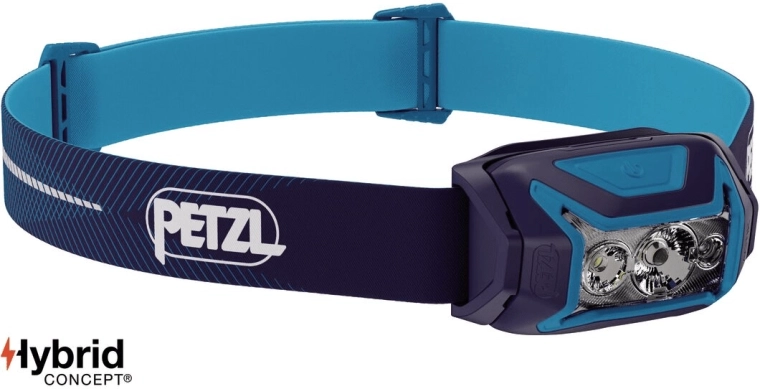 Petzl Actik Core – lampe frontale rechargeable bleue