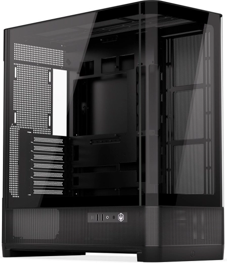 Panneau I/O latéral et préparation pour des composants haut de gamme