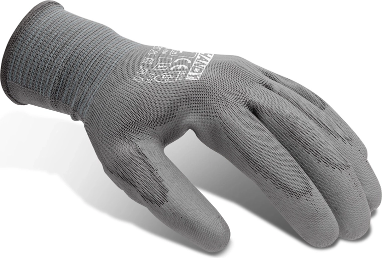 Gants de montage avec paume en polyuréthane XL