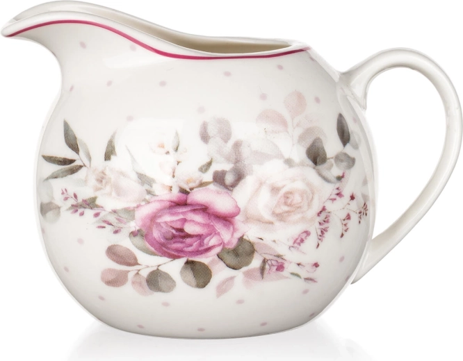 Décor floral Rose pour une table joliment dressée