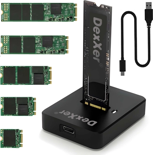 Compatibilité 2-en-1 : M.2 NVMe et M.2 SATA (NGFF)