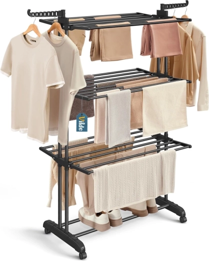 Capacité sur trois niveaux avec 24 m de surface de séchage