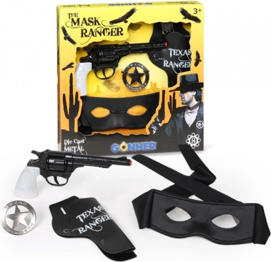 Set cowboy Gonher avec masque