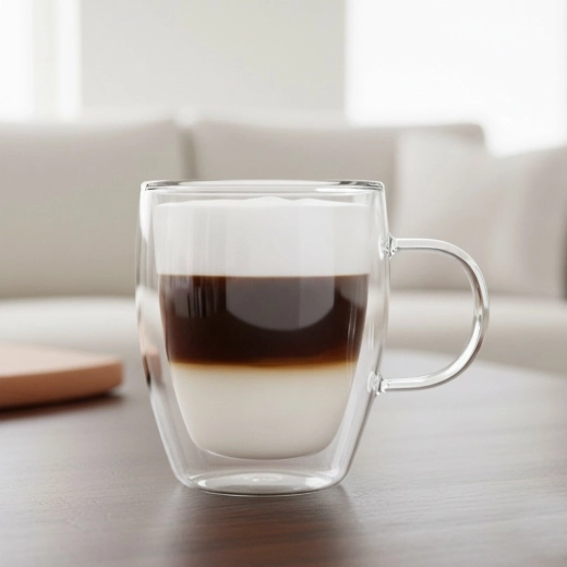 Design élégant pour latte, café et thé