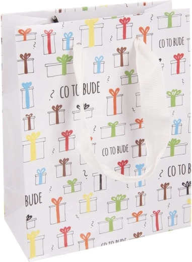 Sac cadeau en papier « Qu’est-ce que ce sera ? » 14 × 7 × 18 cm