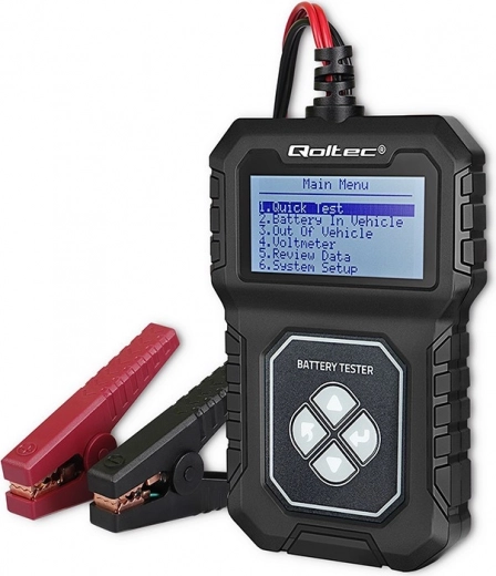 Testeur numérique de batterie avec LCD pour 12V AGM, GEL, STD, 30-220Ah