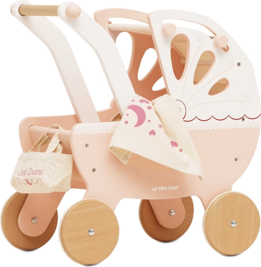 Le Toy Van poussette en bois pour poupées Sweetdreams