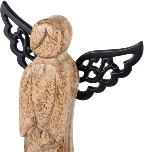 Ailes noires contrastées pour une touche moderne