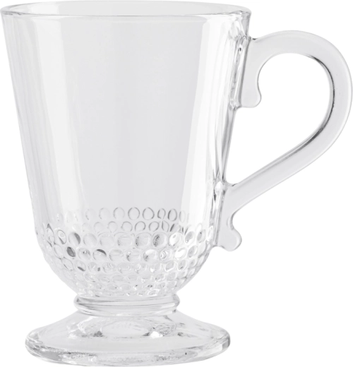 Mug Siena sur pied 320 ml avec décor « perles »