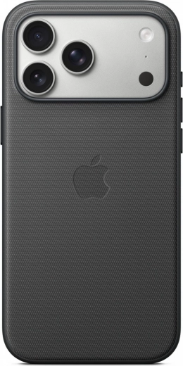 Étui textile TechWoven avec MagSafe pour iPhone 17 Pro Max – noir