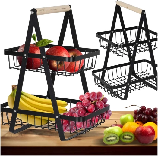 Deux niveaux pour plus de fruits sur une surface réduite