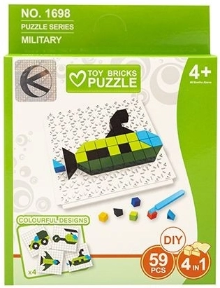 Puzzle à assembler 59 pièces - 1 pièce