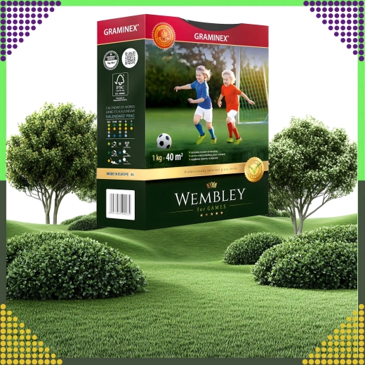 Mélange de gazon sportif premium Wembley 1 kg